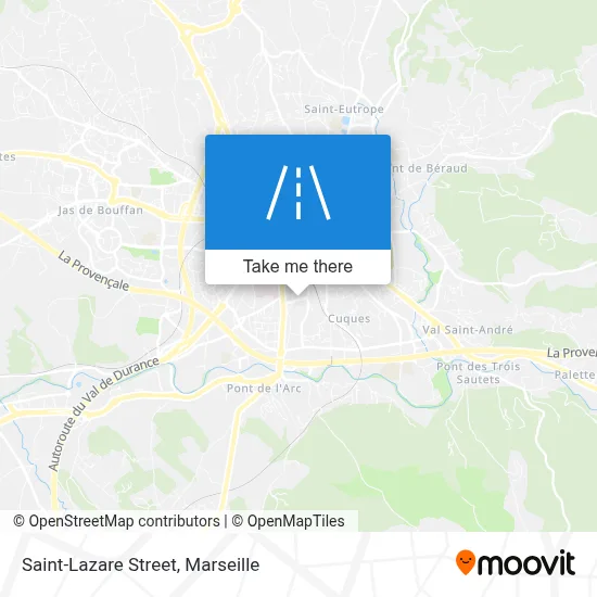 Rue Saint-Lazare map