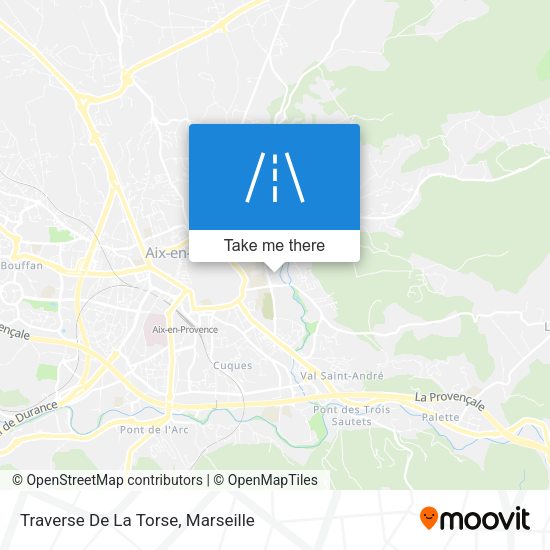 Traverse De La Torse map
