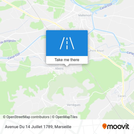 Avenue Du 14 Juillet 1789 map