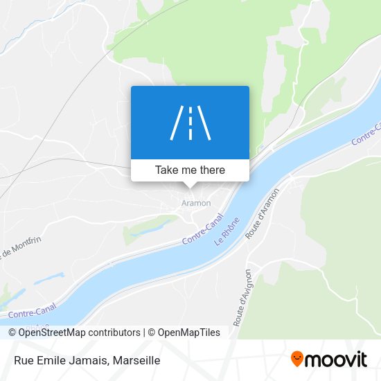 Rue Emile Jamais map