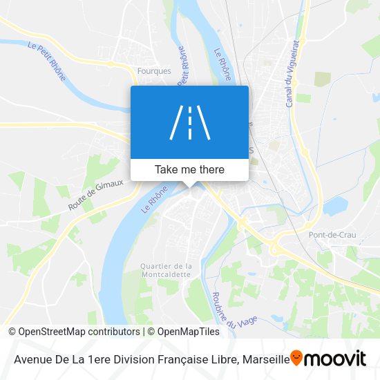 Avenue De La 1ere Division Française Libre map
