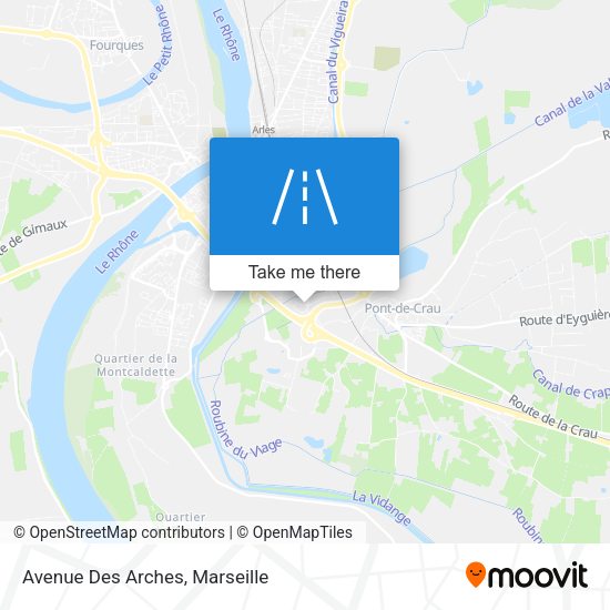 Avenue Des Arches map