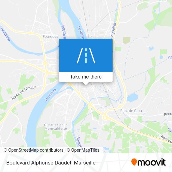 Boulevard Alphonse Daudet map