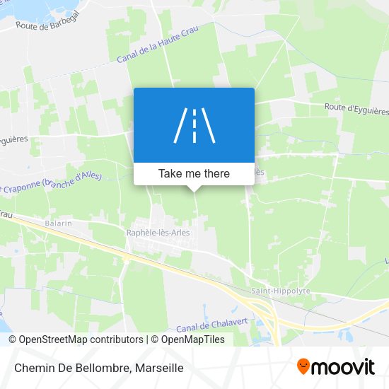 Chemin De Bellombre map