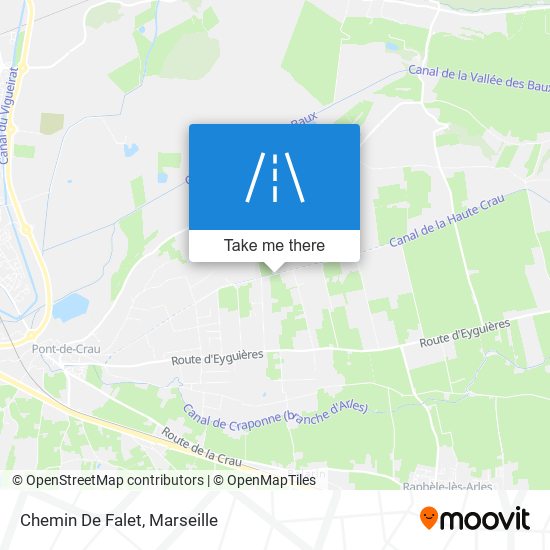 Chemin De Falet map