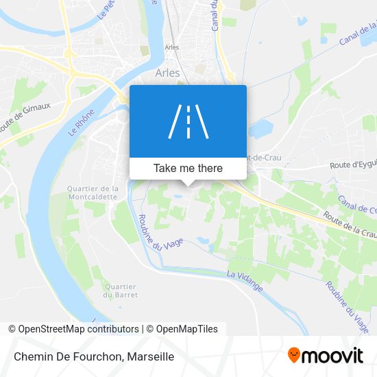 Chemin De Fourchon map