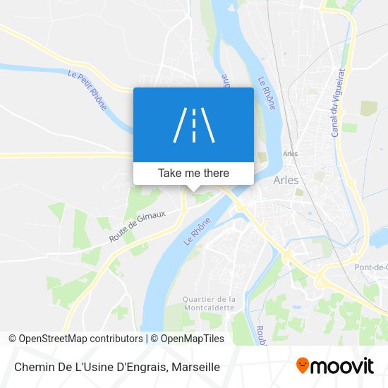 Chemin De L'Usine D'Engrais map