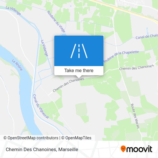 Chemin Des Chanoines map