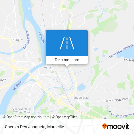 Chemin Des Jonquets map
