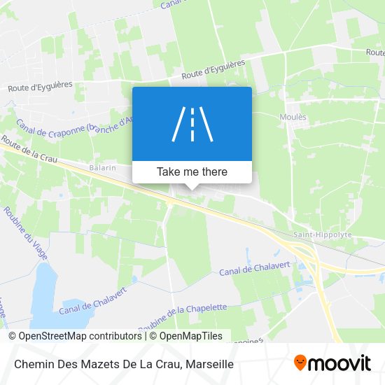 Chemin Des Mazets De La Crau map