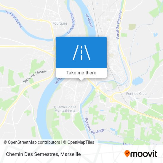Chemin Des Semestres map