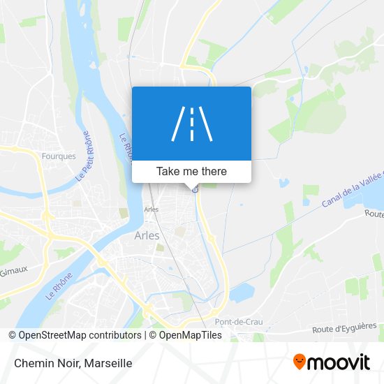 Chemin Noir map