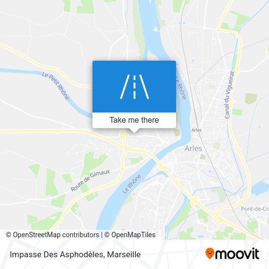 Impasse Des Asphodèles map