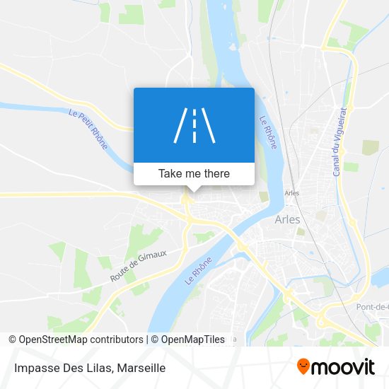 Impasse Des Lilas map