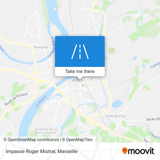 Impasse Roger Mistral map