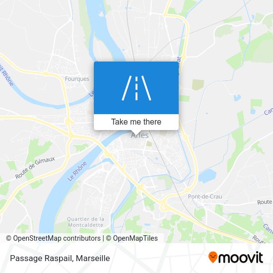 Passage Raspail map