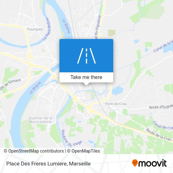 Place Des Freres Lumiere map