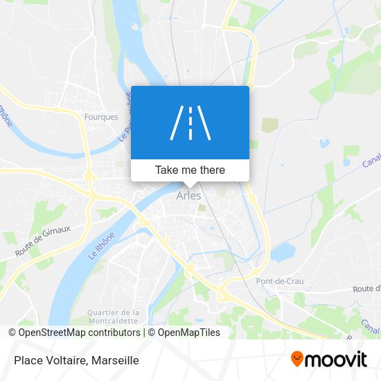Place Voltaire map
