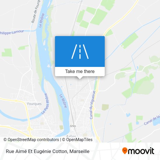 Rue Aimé Et Eugénie Cotton map