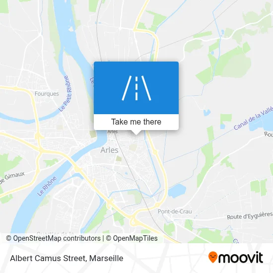 Rue Albert Camus map