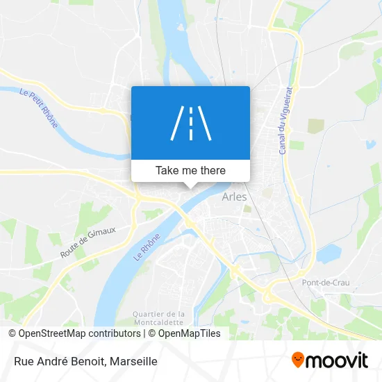 Rue André Benoit map