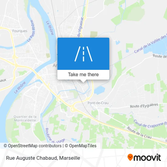 Rue Auguste Chabaud map