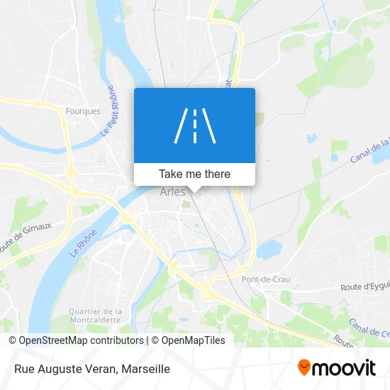 Rue Auguste Veran map