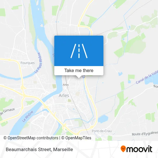 Rue Beaumarchais map