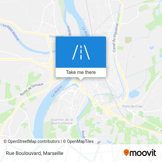 Rue Boulouvard map