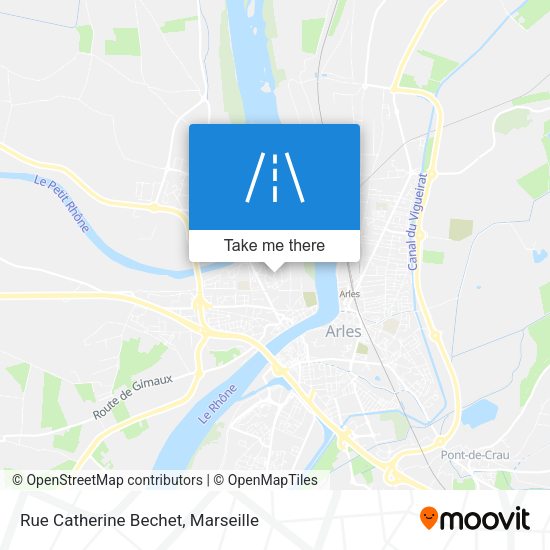 Rue Catherine Bechet map