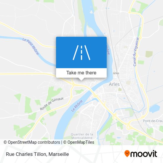 Rue Charles Tillon map