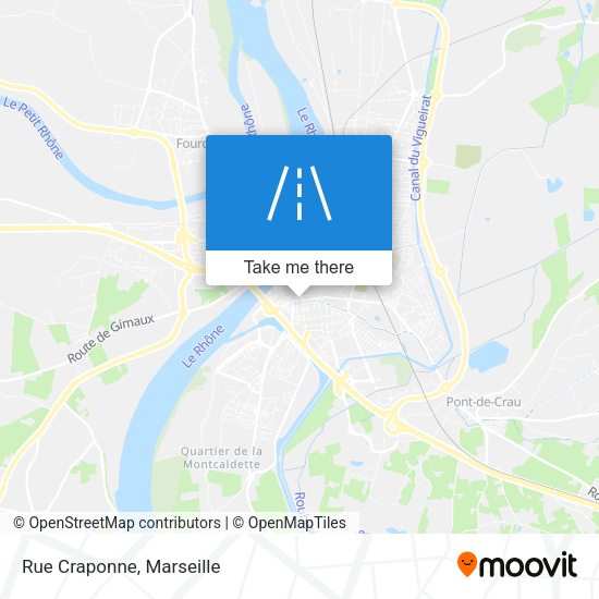 Rue Craponne map
