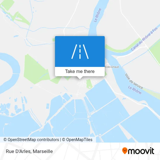 Rue D'Arles map