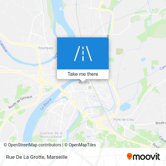 Rue De La Grotte map