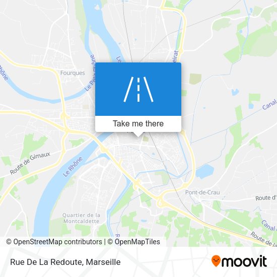 Rue De La Redoute map