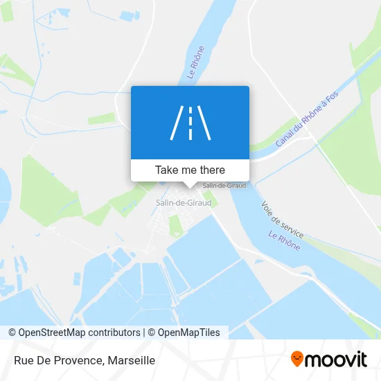 Rue De Provence map
