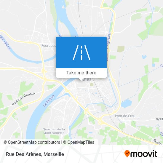 Rue Des Arènes map