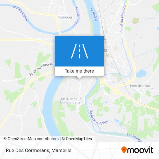 Rue Des Cormorans map
