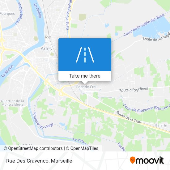 Rue Des Cravenco map