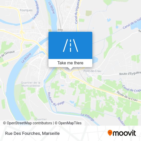 Rue Des Fourches map