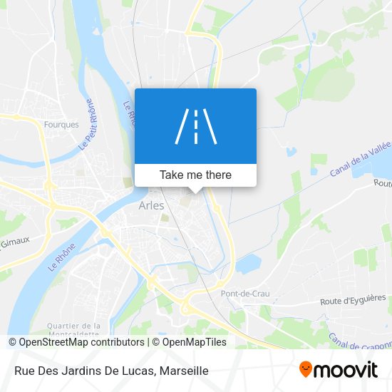 Rue Des Jardins De Lucas map