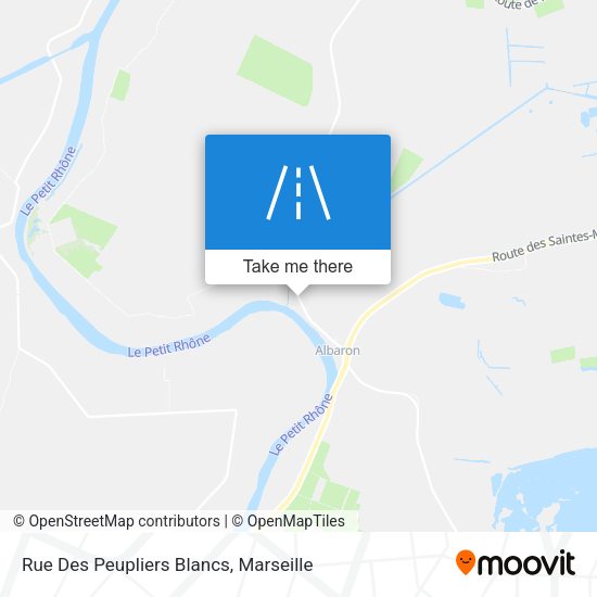 Rue Des Peupliers Blancs map