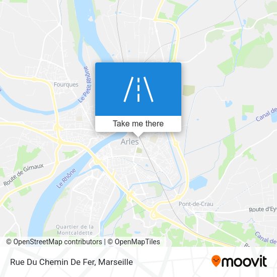 Rue Du Chemin De Fer map