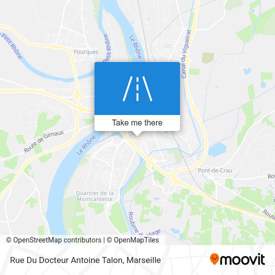 Rue Du Docteur Antoine Talon map
