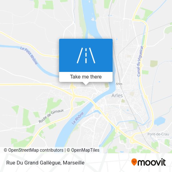 Rue Du Grand Gallègue map
