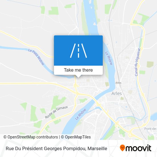 Rue Du Président Georges Pompidou map