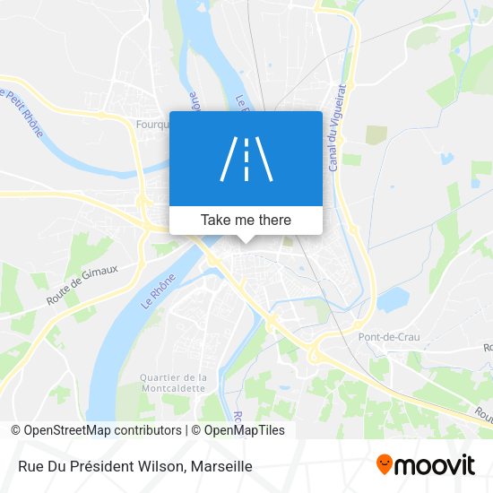 Rue Du Président Wilson map