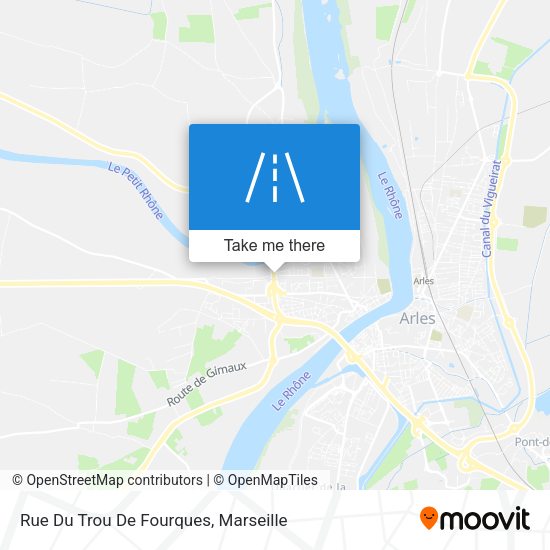 Rue Du Trou De Fourques map