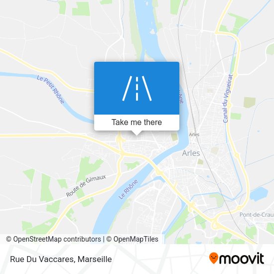 Rue Du Vaccares map