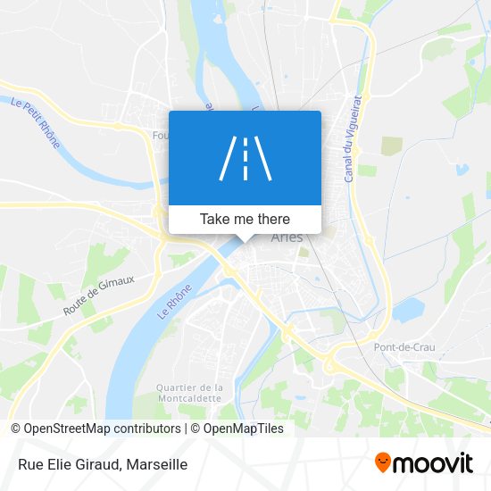 Rue Elie Giraud map